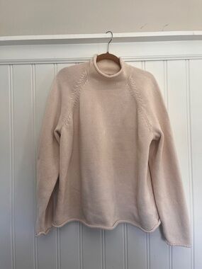 J. Crew Cream Rollneck Sweater
